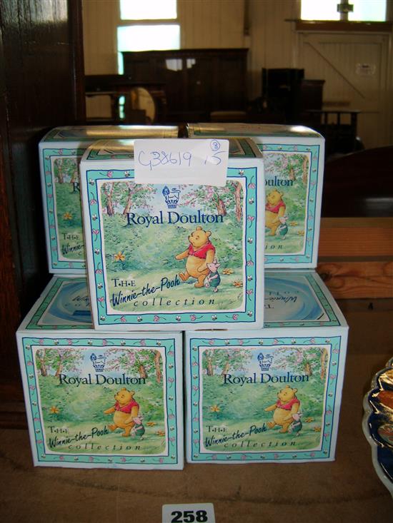 8 Royal Doulton - Winnie the Pooh figures